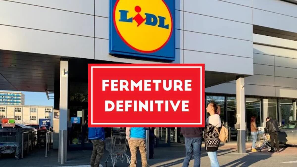 © Lidl fermeture